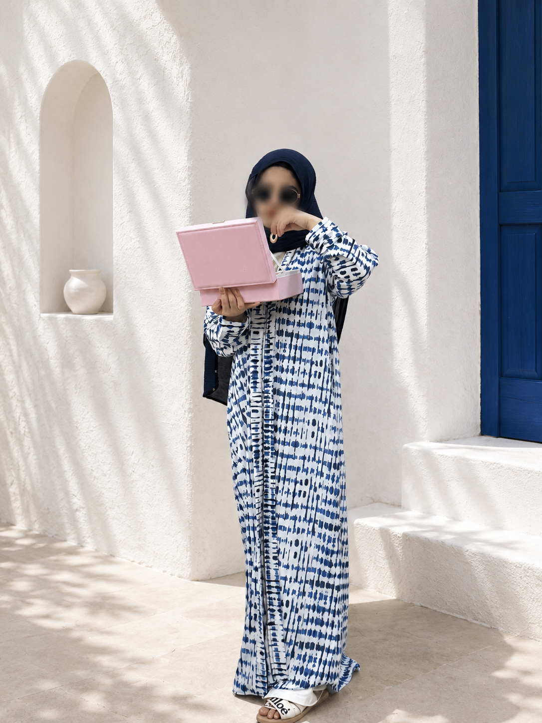 Azure Riviera Cape Abaya
