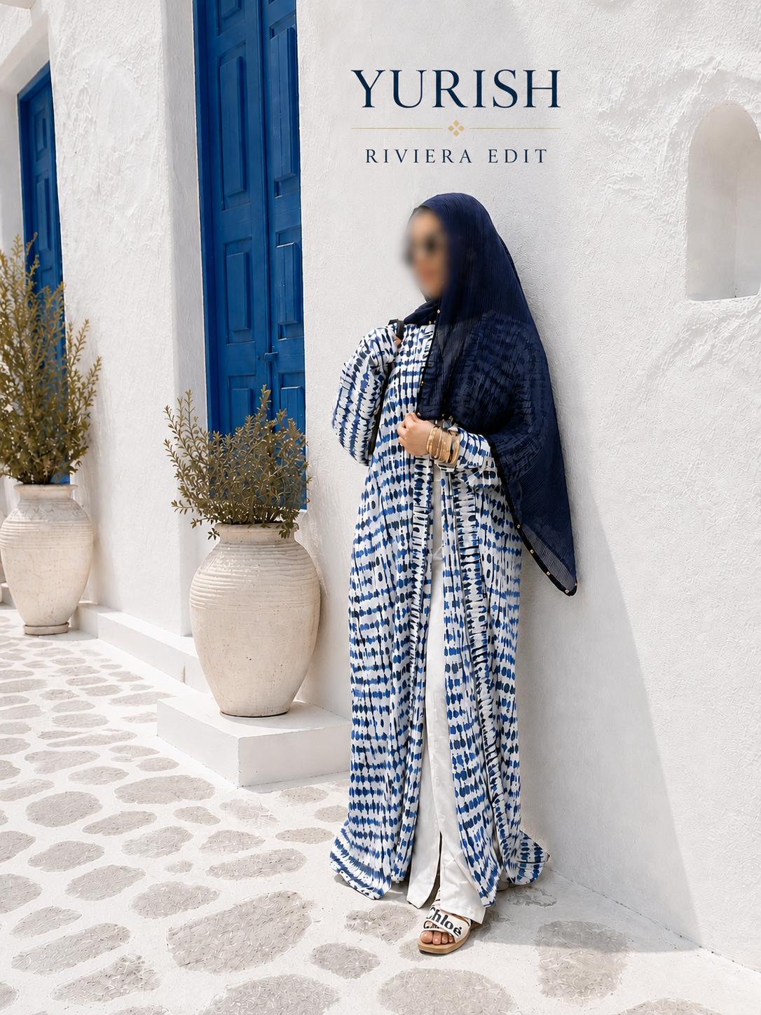 Azure Riviera Cape Abaya